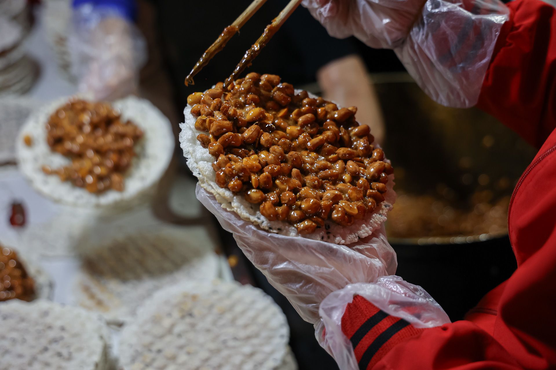 Lò kẹo sản xuất cu đơ hà tĩnh